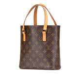 ルイ ヴィトン モノグラム ヴァヴァンPM ハンドバッグ トートバッグ M51172 ブラウン PVC レザー レディース LOUIS VUITTON 【中古】